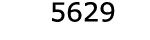  5629