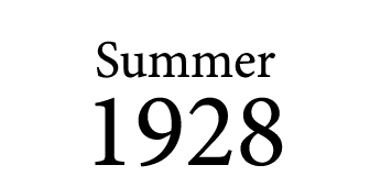 Summer 1928