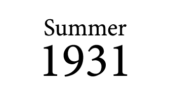 Summer 1931