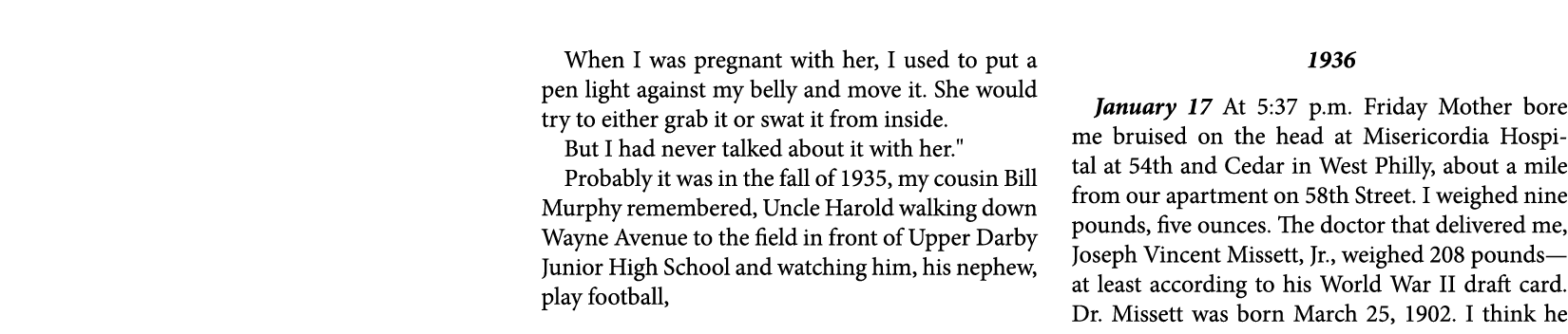 When I was pregnant with her, I used to put a pen light against my belly and move it. She would try to either grab it...