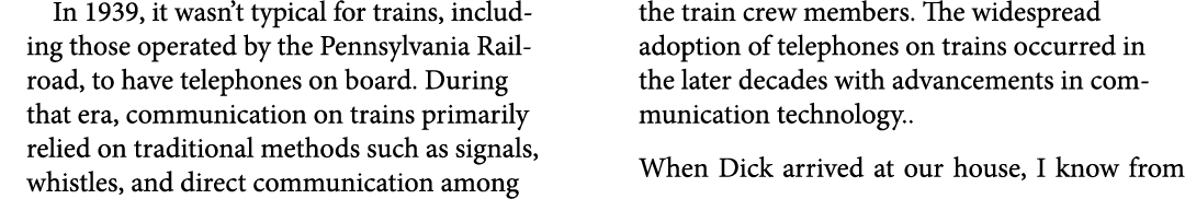In 1939, it wasn’t typical for trains, including those operated by the Pennsylvania Railroad, to have telephones on b...