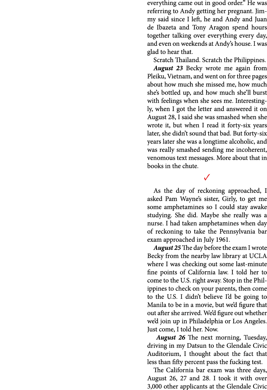 everything came out in good order.” He was referring to Andy getting her pregnant. Jimmy said since I left, he and An...