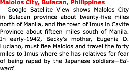 Malolos City, Bulacan, ﻿﻿Philippines Google Satellite View shows Malolos City in Bulacan province about twenty five m...