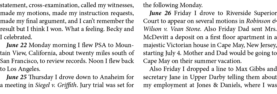 statement, cross examination, called my witnesses, made my motions, made my instruction requests, made my final argum...