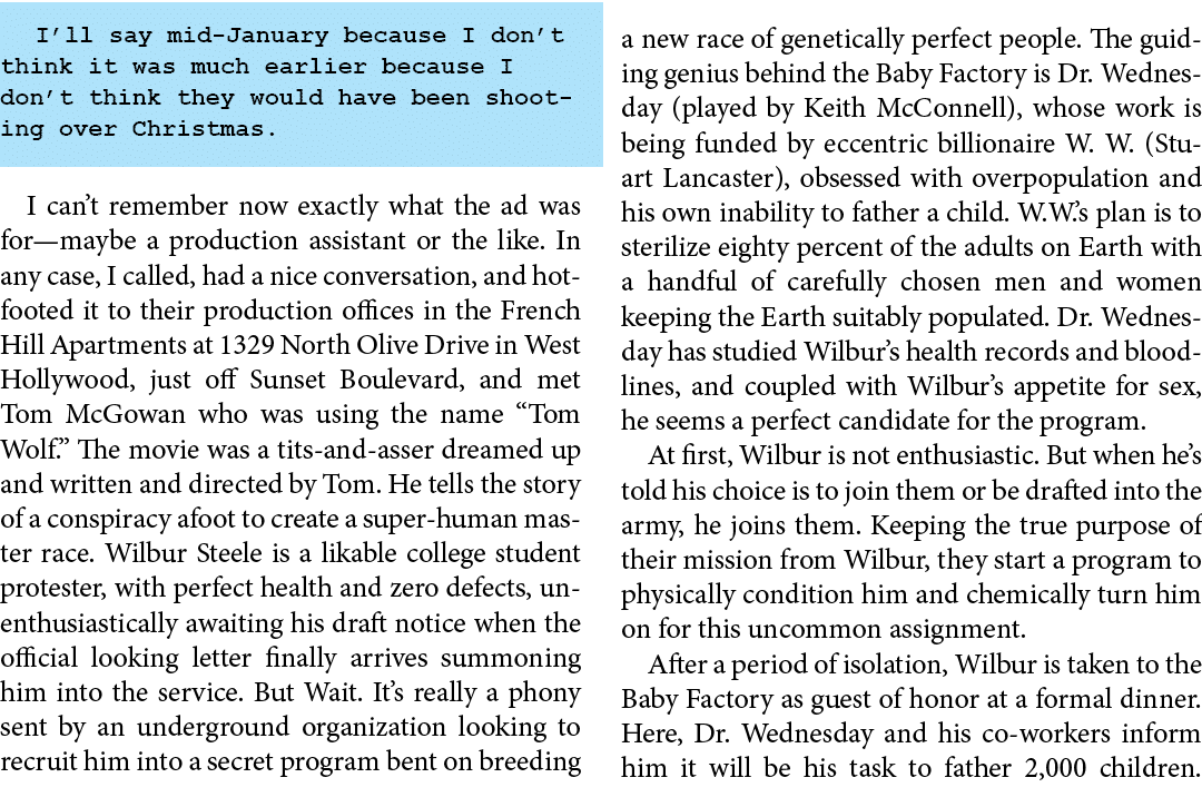  I’ll say mid-January because I don’t think it was much earlier because I don’t think they would have been shooting o...