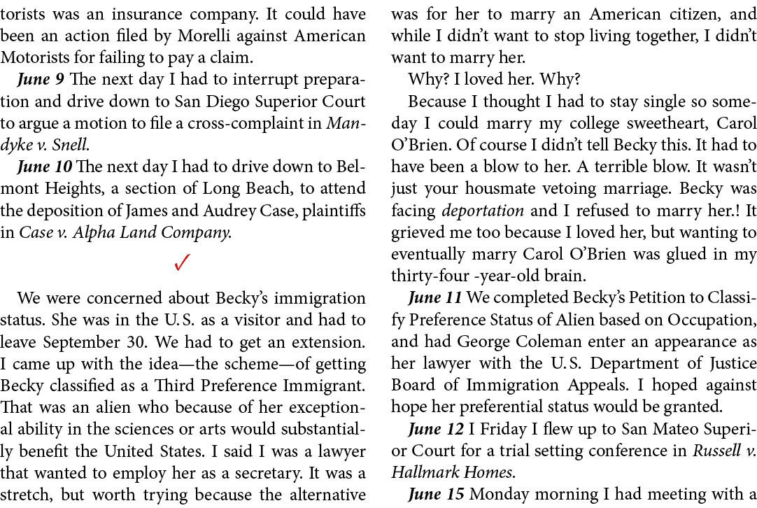 torists was an insurance company. It could have been an action filed by Morelli against American Motorists for failin...
