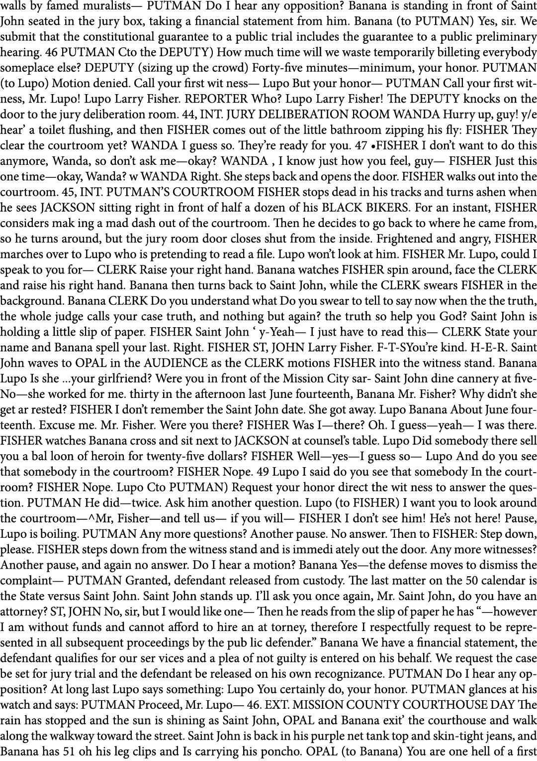 walls by famed muralists— PUTMAN Do I hear any opposition? Banana is standing in front of Saint John seated in the ju...