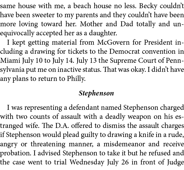 same house with me, a beach house no less. Becky couldn’t have been sweeter to my parents and they couldn’t have been...