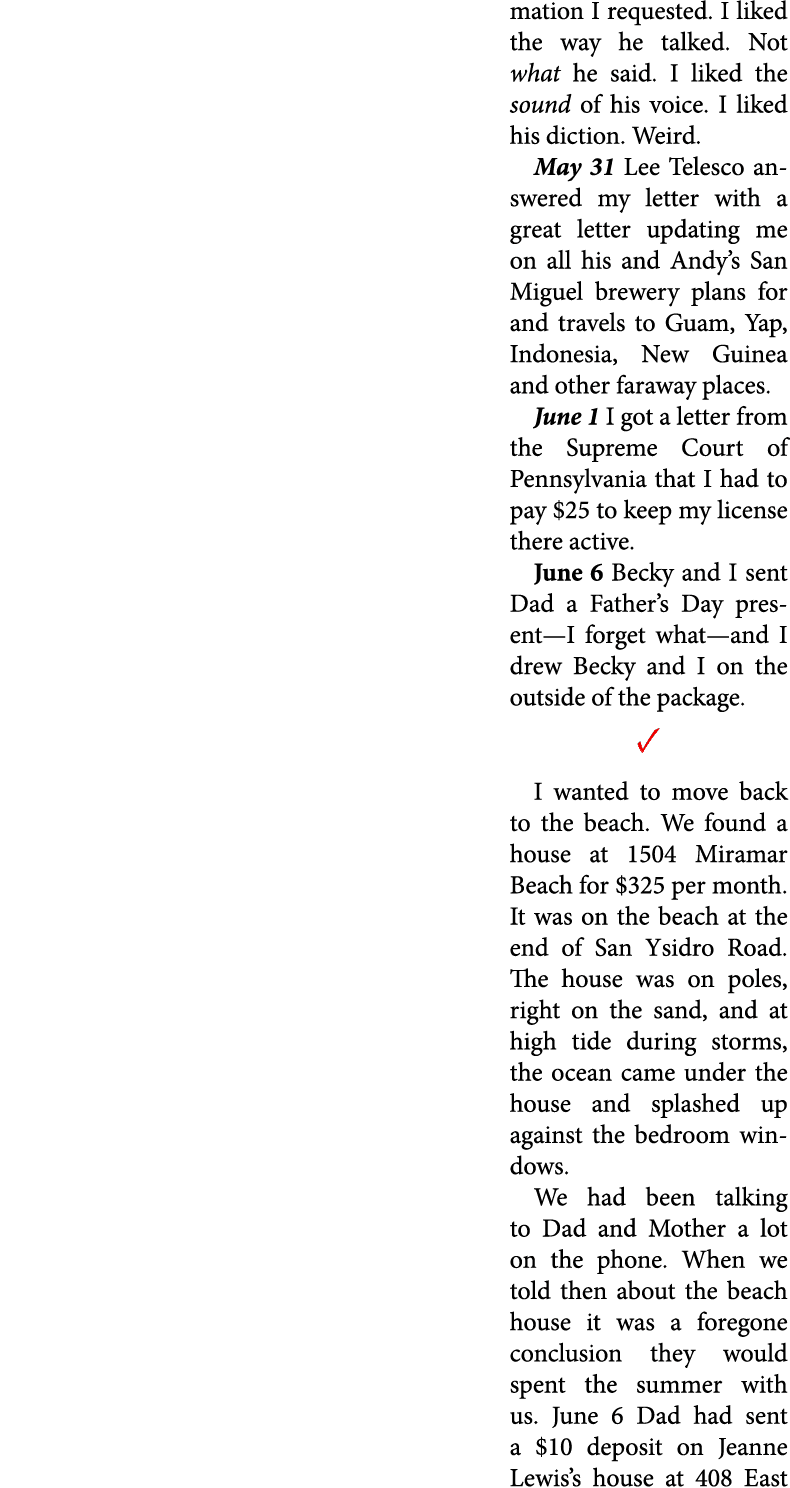 mation I requested. I liked the way he talked. Not what he said. I liked the sound of his voice. I liked his diction....