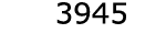 3945