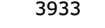  3933