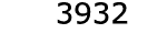  3932
