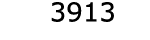  3913