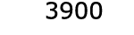  3900