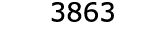  3863