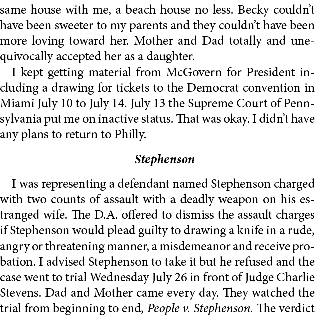 same house with me, a beach house no less. Becky couldn’t have been sweeter to my parents and they couldn’t have been...