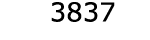  3837