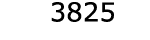  3825
