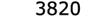  3820