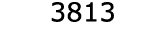  3813