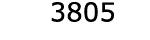  3805