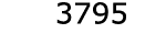  3795