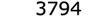  3794