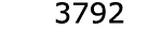  3792