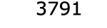  3791