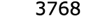  3768