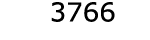  3766