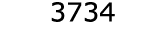  3734