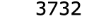  3732