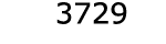  3729