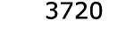  3720