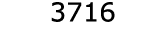  3716