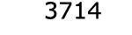  3714