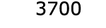  3700