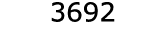  3692