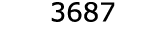  3687