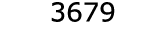  3679