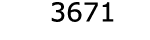  3671