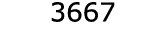  3667