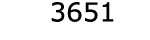  3651