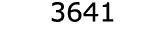  3641