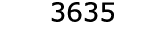  3635