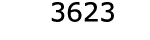  3623