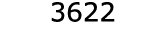  3622