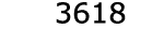  3618
