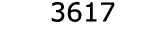  3617